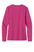 A4 A4NW3002 Womens Cooling Performance Long Sleeve Crewneck T-Shirt Fuchsia Pink Flat Back