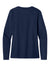 A4 A4NW3002 Womens Cooling Performance Long Sleeve Crewneck T-Shirt Navy Blue Flat Back