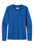 A4 A4NW3002 Womens Cooling Performance Long Sleeve Crewneck T-Shirt Royal Blue Flat Front