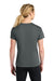 A4 A4NW3201 Womens Performance Moisture Wicking Short Sleeve Crewneck T-Shirt Graphite Grey Model Back