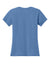 A4 A4NW3201 Womens Performance Moisture Wicking Short Sleeve Crewneck T-Shirt Light Blue Flat Back