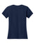 A4 A4NW3201 Womens Performance Moisture Wicking Short Sleeve Crewneck T-Shirt Navy Blue Flat Back