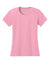 A4 A4NW3201 Womens Performance Moisture Wicking Short Sleeve Crewneck T-Shirt Pink Flat Front