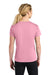 A4 A4NW3201 Womens Performance Moisture Wicking Short Sleeve Crewneck T-Shirt Pink Model Back