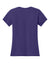 A4 A4NW3201 Womens Performance Moisture Wicking Short Sleeve Crewneck T-Shirt Purple Flat Back