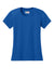 A4 A4NW3201 Womens Performance Moisture Wicking Short Sleeve Crewneck T-Shirt Royal Blue Flat Front