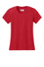 A4 A4NW3201 Womens Performance Moisture Wicking Short Sleeve Crewneck T-Shirt Scarlet Red Flat Front
