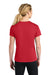 A4 A4NW3201 Womens Performance Moisture Wicking Short Sleeve Crewneck T-Shirt Scarlet Red Model Back