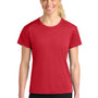A4 Womens Performance Moisture Wicking Short Sleeve Crewneck T-Shirt - Scarlet Red