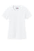 A4 A4NW3201 Womens Performance Moisture Wicking Short Sleeve Crewneck T-Shirt White Flat Front