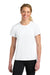 A4 A4NW3201 Womens Performance Moisture Wicking Short Sleeve Crewneck T-Shirt White Model Front