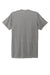 Allmade AL2004 Mens Short Sleeve Crewneck T-Shirt Aluminum Grey Flat Back