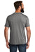 Allmade AL2004 Mens Short Sleeve Crewneck T-Shirt Aluminum Grey Model Back