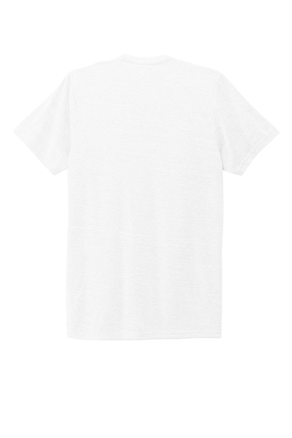 Allmade AL2004 Mens Short Sleeve Crewneck T-Shirt Bright White Flat Back
