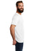 Allmade AL2004 Mens Short Sleeve Crewneck T-Shirt Bright White Model Side