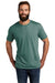 Allmade AL2004 Mens Short Sleeve Crewneck T-Shirt Deep Sea Green Model Front