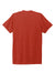 Allmade AL2004 Mens Short Sleeve Crewneck T-Shirt Desert Sun Red Flat Back