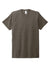 Allmade AL2004 Mens Short Sleeve Crewneck T-Shirt Earthy Brown Flat Front