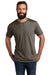 Allmade AL2004 Mens Short Sleeve Crewneck T-Shirt Earthy Brown Model Front