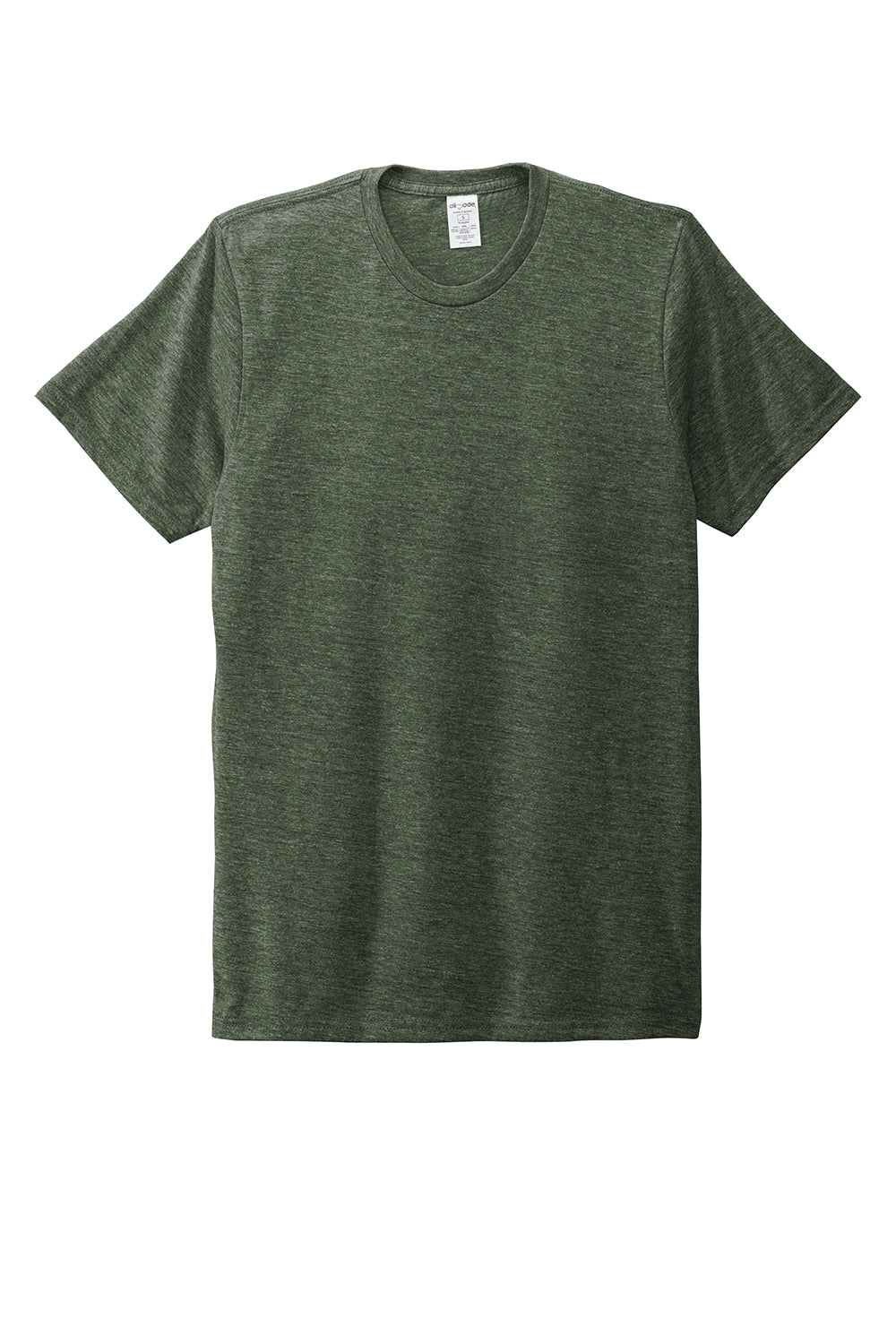 Allmade AL2004 Mens Short Sleeve Crewneck T-Shirt Herb Green Flat Front