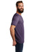 Allmade AL2004 Mens Short Sleeve Crewneck T-Shirt Huckleberry Purple Model Side