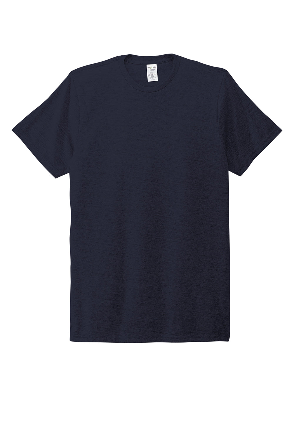 Allmade AL2004 Mens Short Sleeve Crewneck T-Shirt Night Sky Navy Blue Flat Front