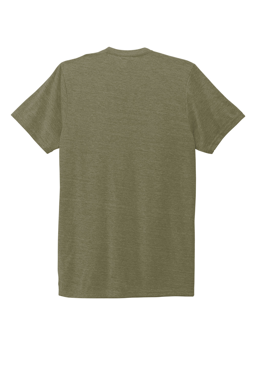 Allmade AL2004 Mens Short Sleeve Crewneck T-Shirt Olive You Green Flat Back