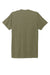 Allmade AL2004 Mens Short Sleeve Crewneck T-Shirt Olive You Green Flat Back