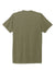 Allmade AL2004 Mens Short Sleeve Crewneck T-Shirt Olive You Green Flat Back