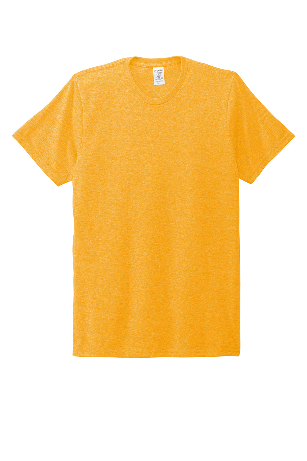 Allmade AL2004 Mens Short Sleeve Crewneck T-Shirt Orange You Fancy Flat Front