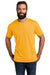 Allmade AL2004 Mens Short Sleeve Crewneck T-Shirt Orange You Fancy Model Front