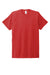 Allmade AL2004 Mens Short Sleeve Crewneck T-Shirt Rise Up Red Flat Front
