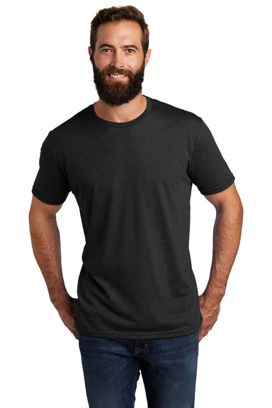 Allmade AL2004 Mens Short Sleeve Crewneck T-Shirt Space Black Model Front