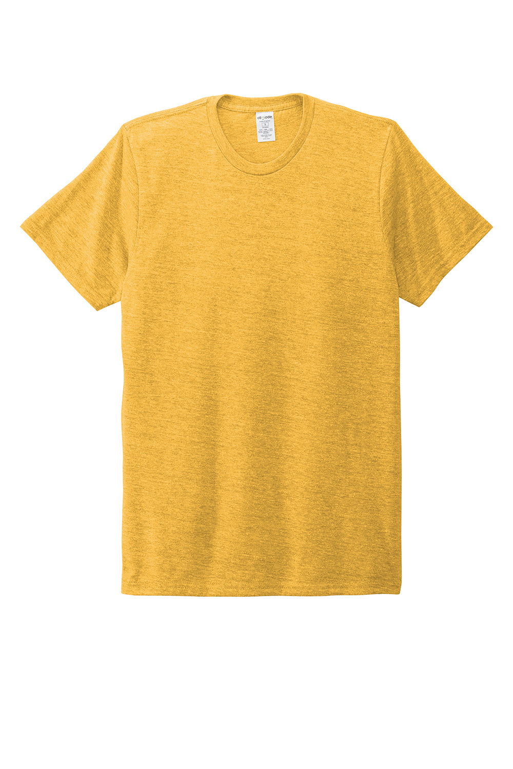 Allmade AL2004 Mens Short Sleeve Crewneck T-Shirt Suncatcher Gold Flat Front