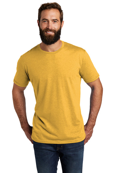 Allmade AL2004 Mens Short Sleeve Crewneck T-Shirt Suncatcher Gold Model Front