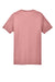 Allmade AL2004 Mens Short Sleeve Crewneck T-Shirt Vintage Rose Pink Flat Back