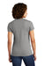 Allmade AL2008 Womens Short Sleeve Crewneck T-Shirt Aluminum Grey Model Back