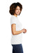Allmade AL2008 Womens Short Sleeve Crewneck T-Shirt Fairly White Model Side
