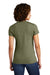 Allmade AL2008 Womens Short Sleeve Crewneck T-Shirt Olive You Green Model Back