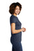 Allmade AL2008 Womens Short Sleeve Crewneck T-Shirt Rebel Blue Model Side