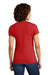 Allmade AL2008 Womens Short Sleeve Crewneck T-Shirt Rise Up Red Model Back