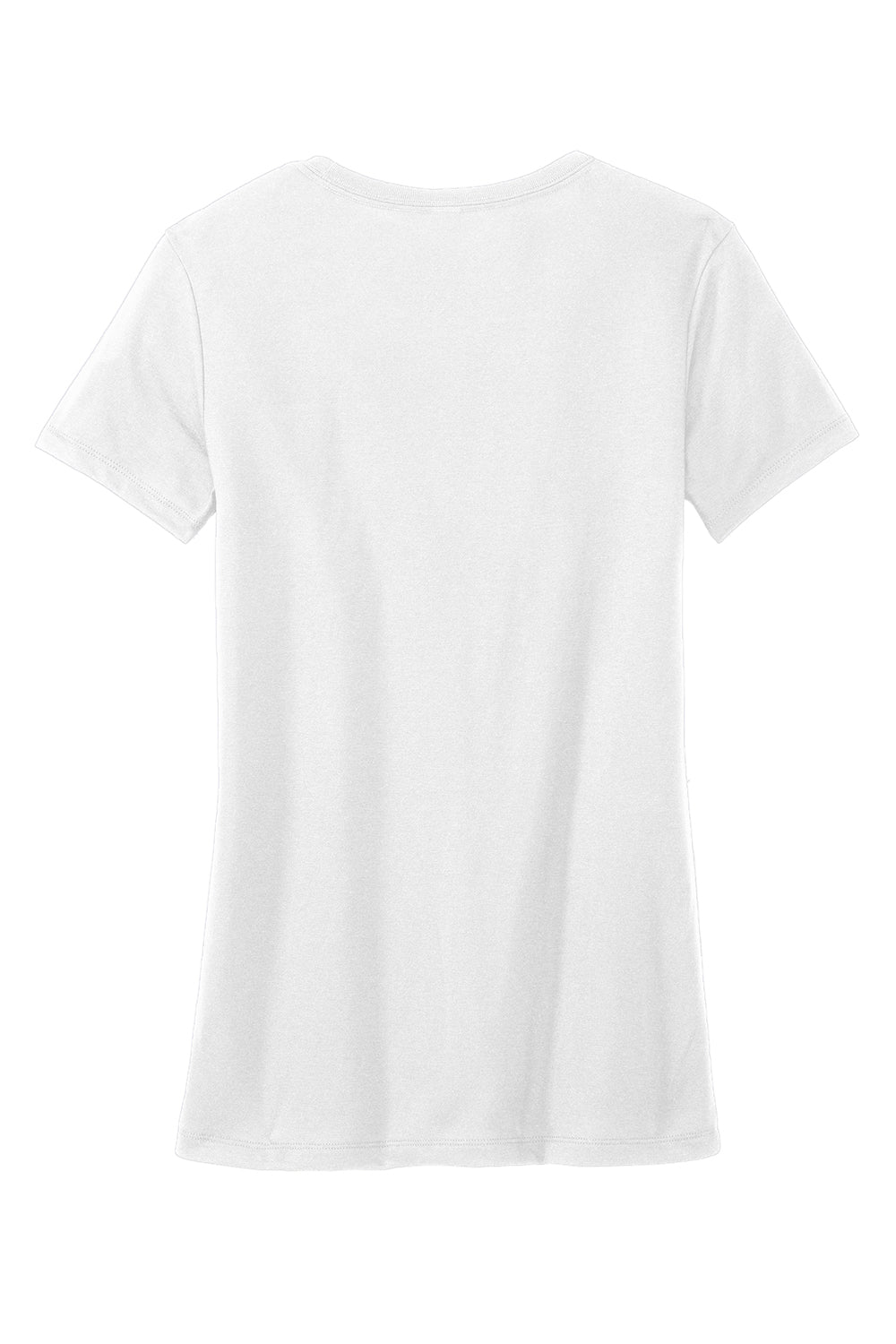 Allmade AL2008 Mens Short Sleeve Crewneck T-Shirt Bright White Flat Back