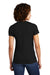 Allmade AL2008 Womens Short Sleeve Crewneck T-Shirt Deep Black Model Back