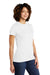 Allmade AL2008 Womens Short Sleeve Crewneck T-Shirt Fairly White Model 3Q