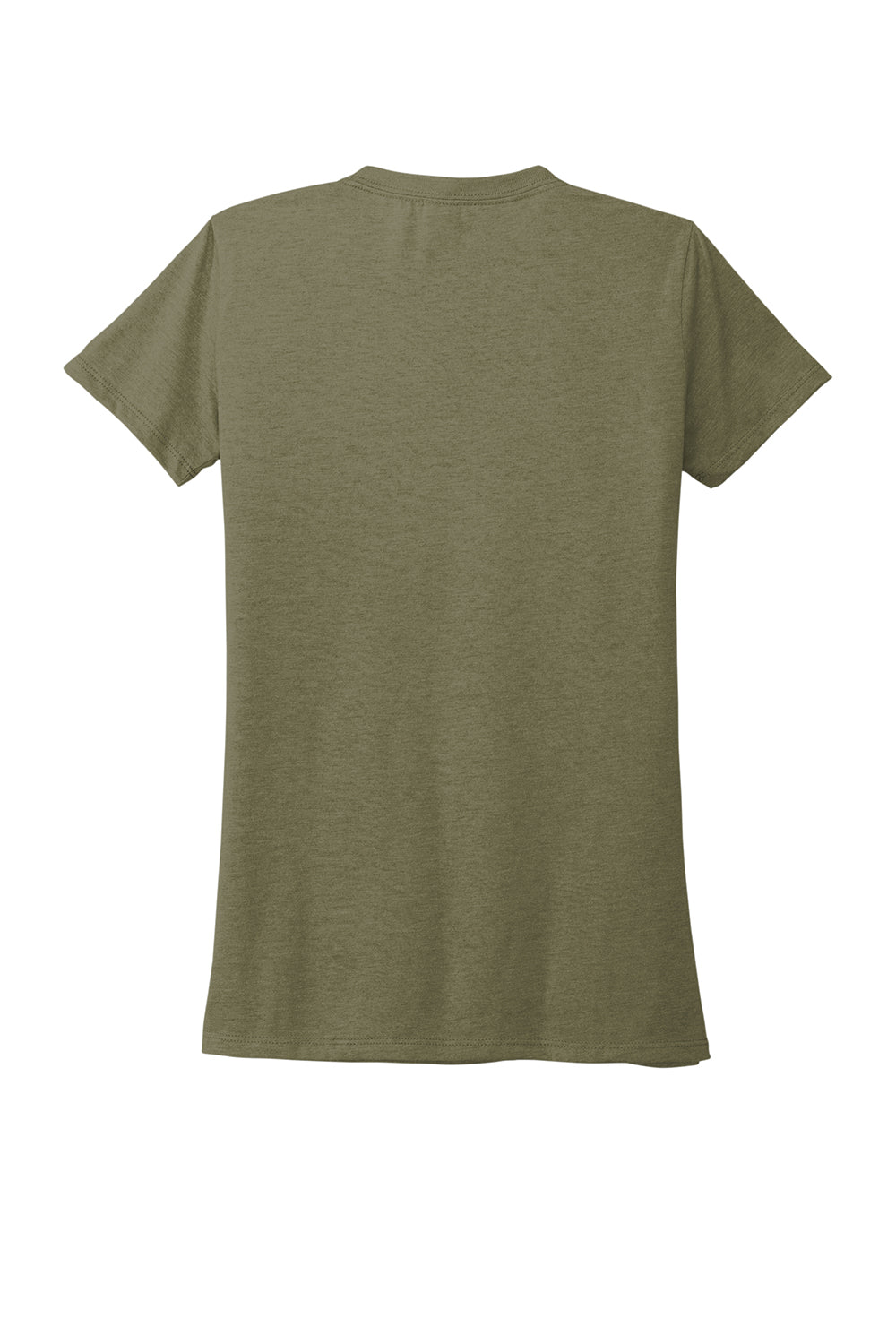Allmade AL2008 Womens Short Sleeve Crewneck T-Shirt Olive You Green Flat Back