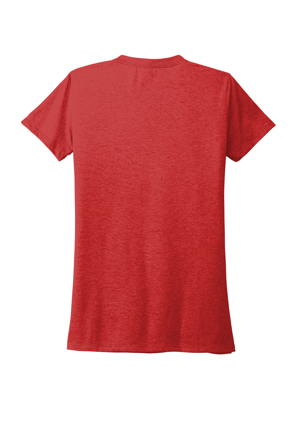 Allmade AL2008 Womens Short Sleeve Crewneck T-Shirt Rise Up Red Flat Back
