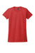 Allmade AL2008 Womens Short Sleeve Crewneck T-Shirt Rise Up Red Flat Front