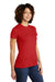 Allmade AL2008 Womens Short Sleeve Crewneck T-Shirt Rise Up Red Model 3Q