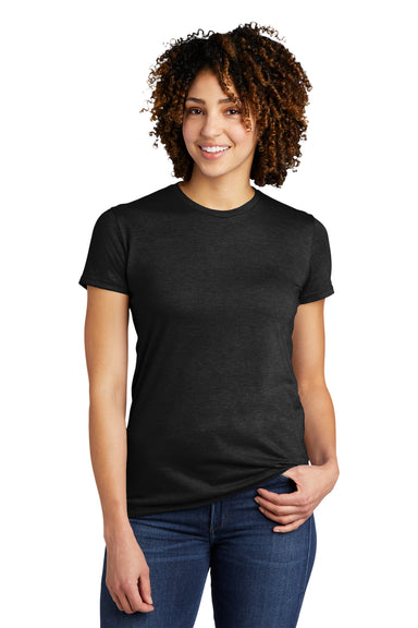 Allmade AL2008 Womens Short Sleeve Crewneck T-Shirt Space Black Model Front