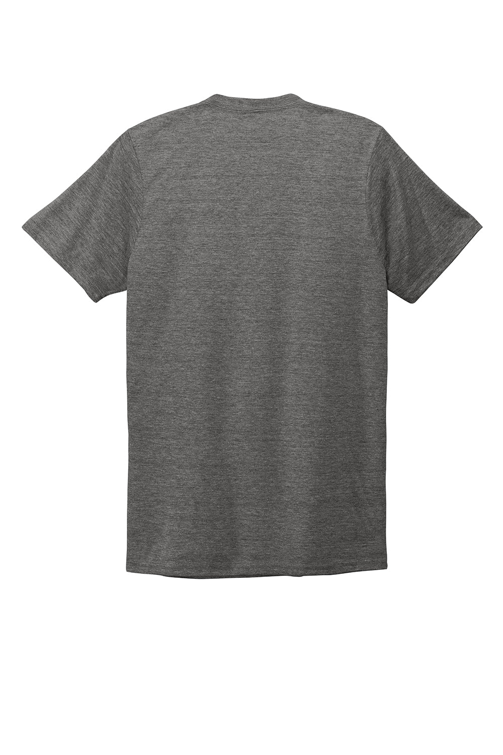 Allmade AL2014 Mens Short Sleeve V-Neck T-Shirt Space Black Flat Back